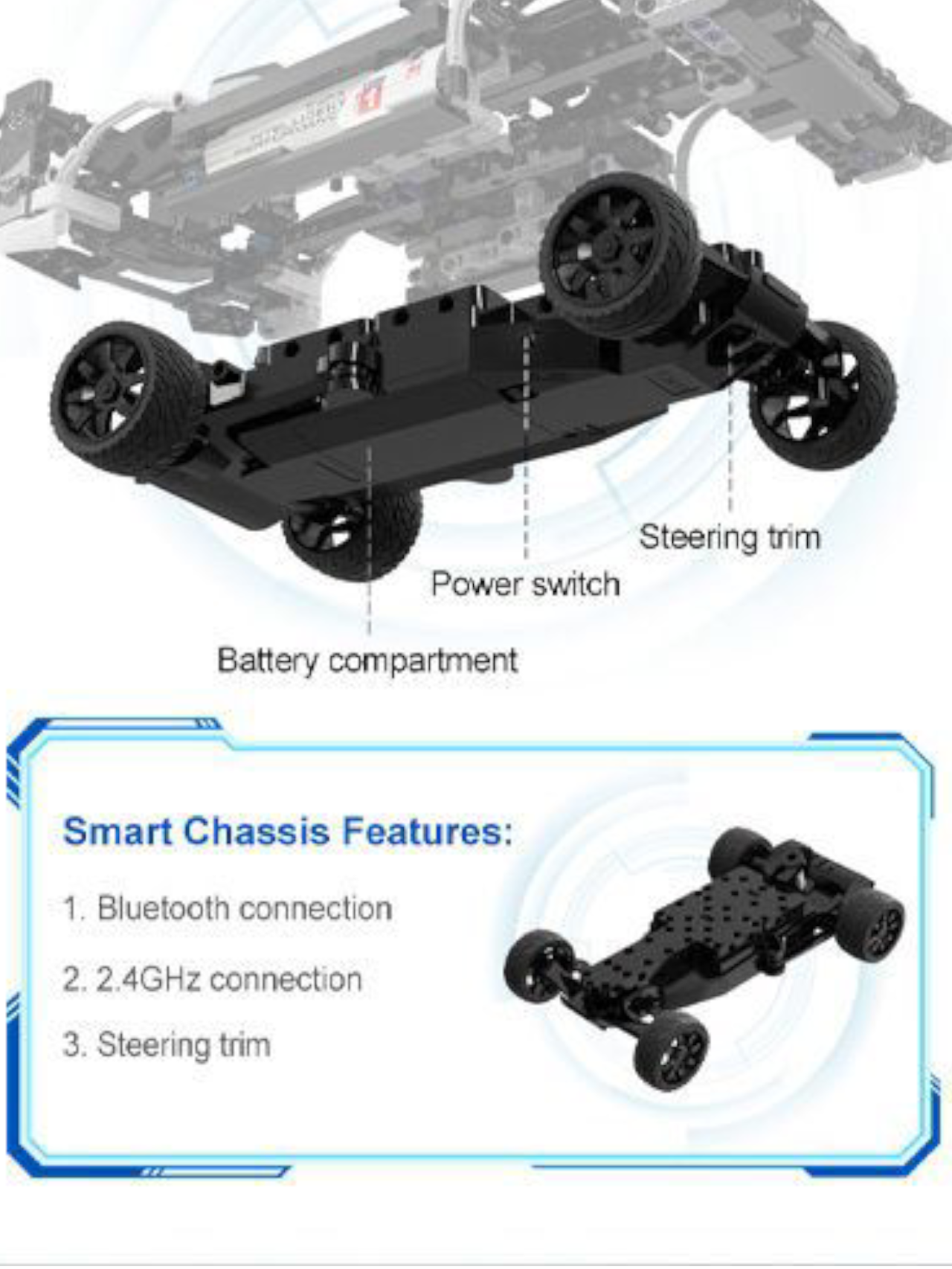 Cada GT Sport Car Dual Mode Control (RC) 1:14 Scale