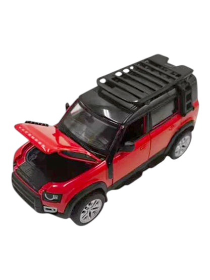 CCA Official Licensed Land Rover Defender 110 Diecast Model Car 1:43 Scale with Car Tuning Kit