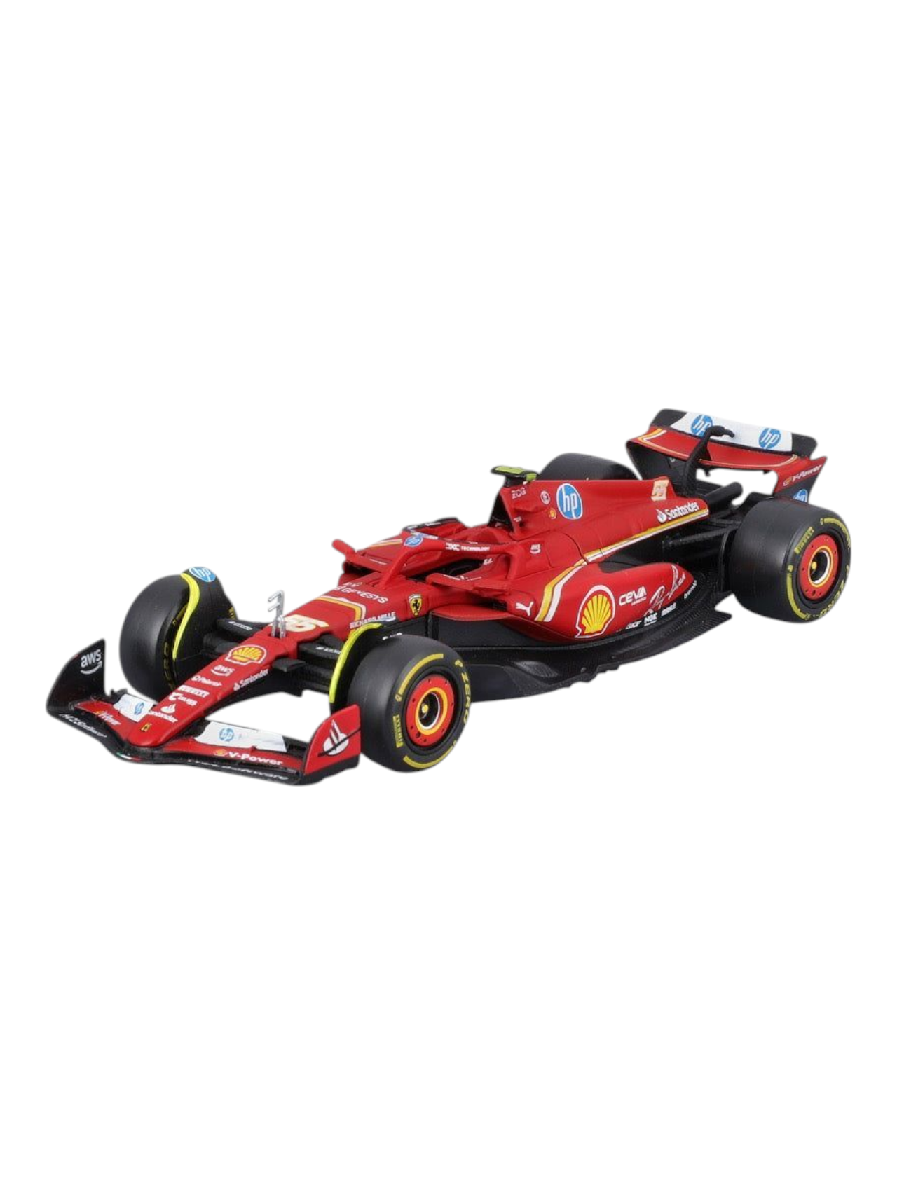 Bburago Formula 1 Ferrari (F1) SF-24 Diecast 1:43 Scale (With Acrylic Case)