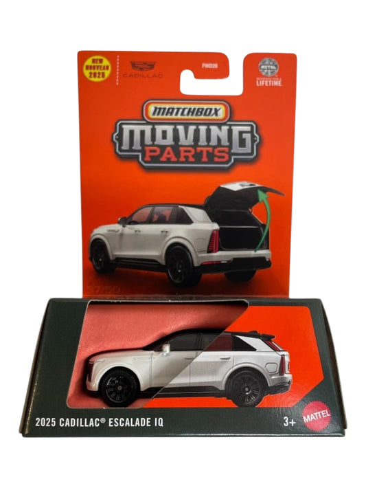 MatchBox moving parts 2025 cadillac escalade iQ 1:64 Scale
