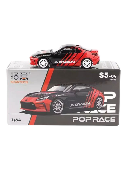 Xcartoys Pop Race GR86 S5-04 1:64 Scale
