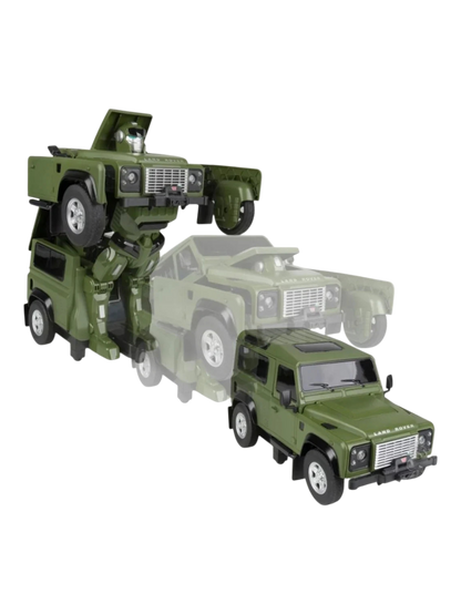 Rastar Transformable 2 in 1 Land Rover Defender Remote Control (RC) Car