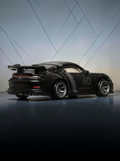 Hotwheels Premium Car Culture 2023 Speed Machines - Porsche 911 GT3 (Black) - 0/5 Chase 1:64 Scale
