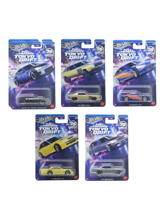 Hot Wheels Tokyo Drift Set