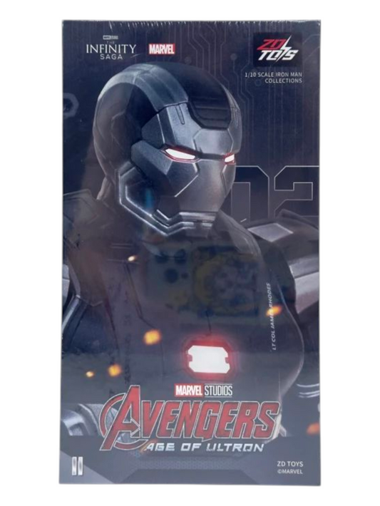 ZD Toys Marvel The Infinity Saga War Machine MK 2 Iron Man 1:10  Scale (Size-7 Inch)