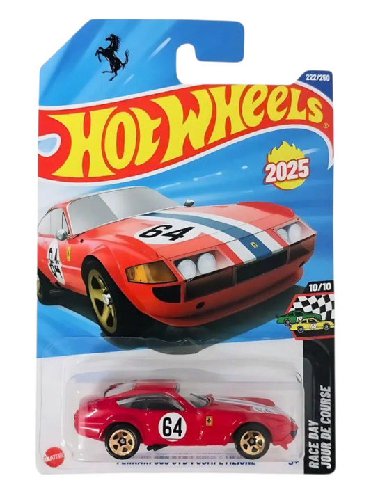 HotWheels Ferrari 365 GTB4 Competizione Imported Mainline 1:64 Scale