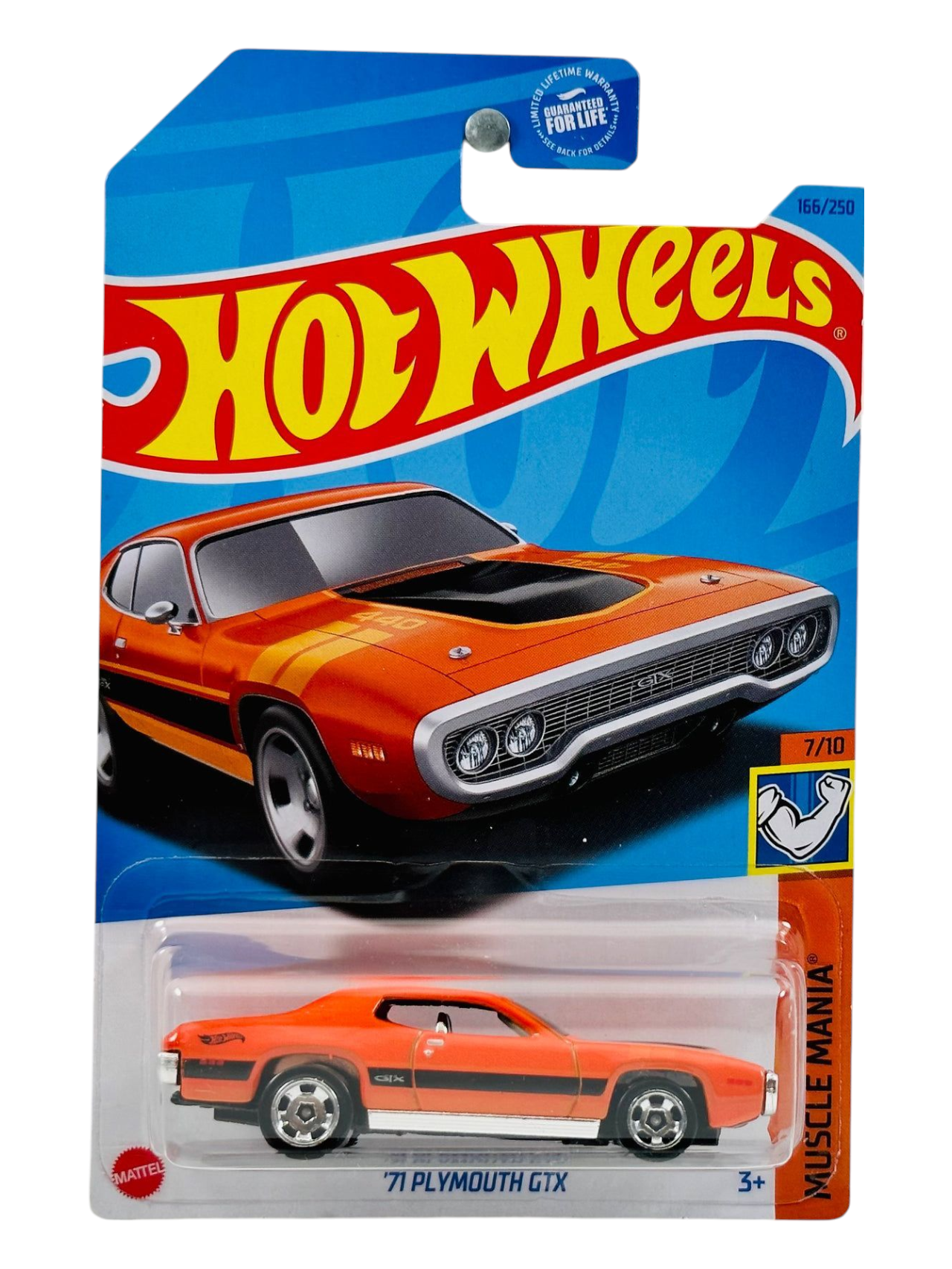 HotWheels 71 Plymouth GTX Imported Mainline 1:64 Scale