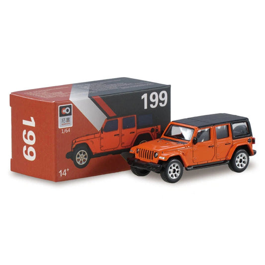 XCarToys Die Cast 1:64 (P00087) – Jeep Wrangler No 199 Imported 1:64 Scale