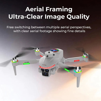 JJRC H139PRO HD Intelligent Aerospace Flight Control Digital 2.4G 4 Channel Dual Camera Obstacle Avoidance Brushless and Led Light Four-Axis RC Drone