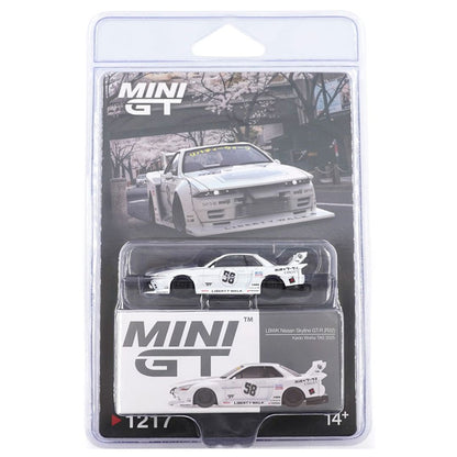 Mini GT #1217: Nissan Skyline GT-R (R32) Kaido Works TAS 2025 1:64 Scale