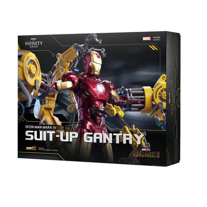 ZD Toys Marvel Studios The Infinity Saga 'Iron Man Mark IV Suit - up Gantry Premium Display 1:64 Scale