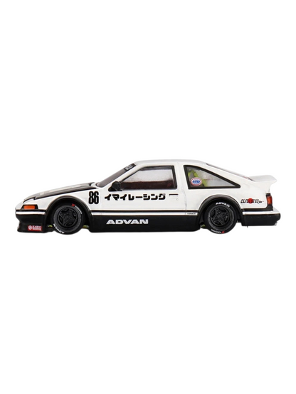 Mini GT x Kaido House 1:64 Toyota AE86 Sprinter Trueno Kaido Street White #180