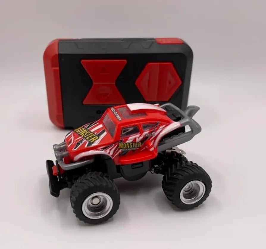 Mini Rc Action Off-Road Suspension Turbo Boost Windstorm Trucks Remote Control 2.4Ga Rechargeable Battery 1:64 Scale
