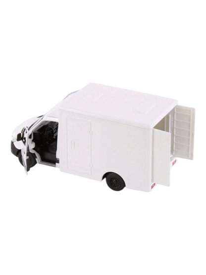 Kinsmart Mercedes-Benz Sprinter 1:48 Scale (Diecast Metal,Pull Back Action,Openable Doors)