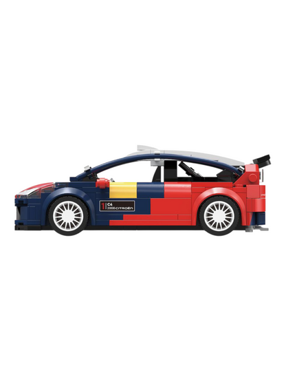 Cada 2008 Citroen C4 WRC Car Brick Model Kit 1:24 Scale