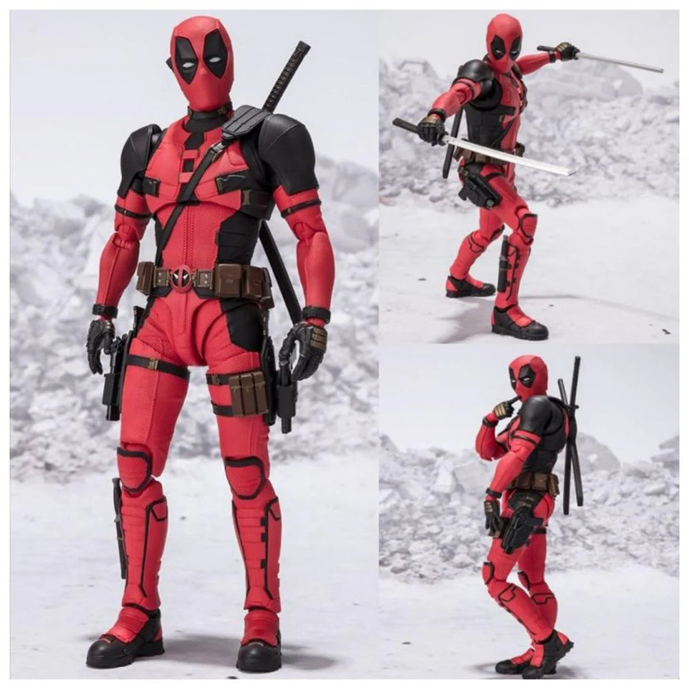 ZD Toys Marvel Studios Deadpool Wolverine 1:10 Scale Action Figures (code - 1933-01) 7'inch