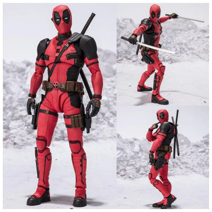 ZD Toys Marvel Studios Deadpool Wolverine 1:10 Scale Action Figures (code - 1933-01) 7'inch