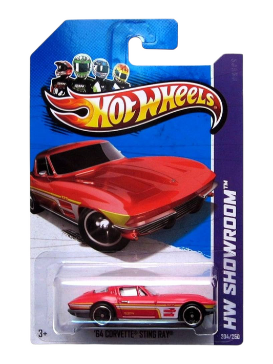 HotWheels 64 Corvette Sting Ray Imported Mainline 1:64 Scale