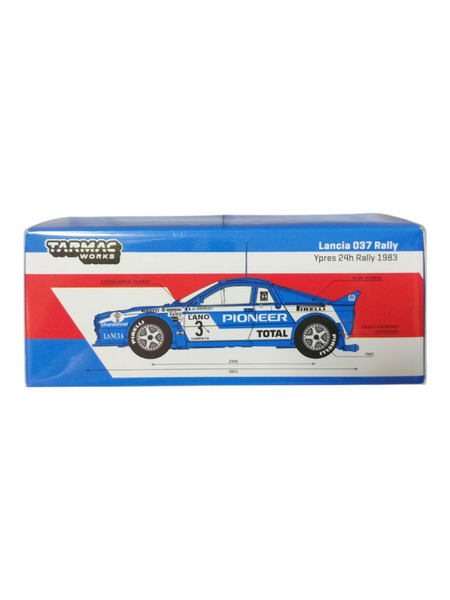 Tarmac Works Lancia 037 Rally (1983)- Classic Racing Car
