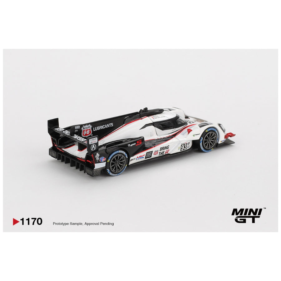 Mini GT No.1170: Acura ARX-06 GTP #93 Acura Meyer Shank Racing 2025 IMSA Daytona 1:64 Scale Diecast Model