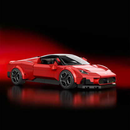 Mattel Brick Shop HotWheels Maserati MC20 Building Set 1:32 Scale