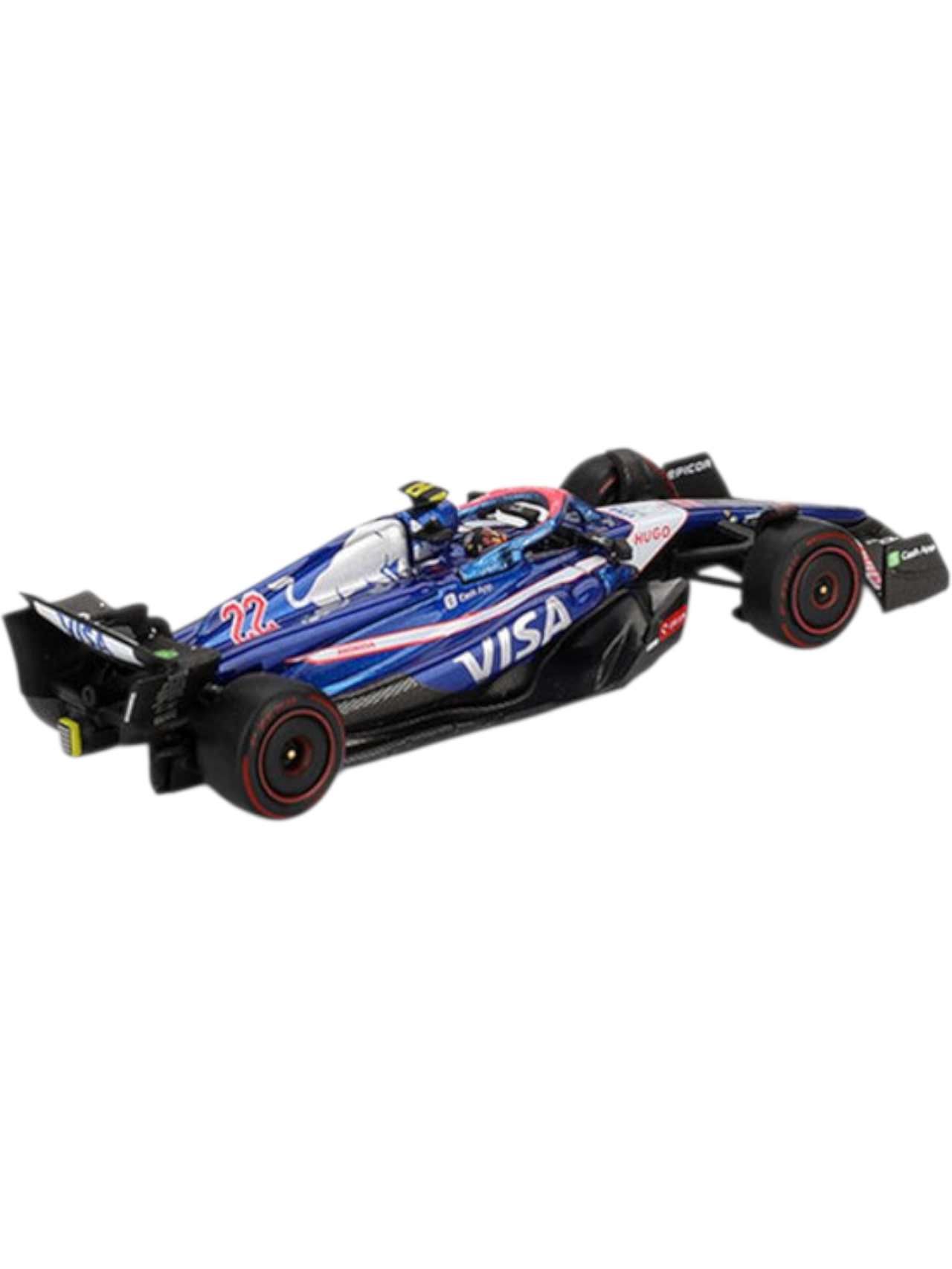 Mini GT #1007: RB VCARB 01 #22 Yuki Tsunoda 2024 F1 2024 Bahrain GP 1:64 Scale