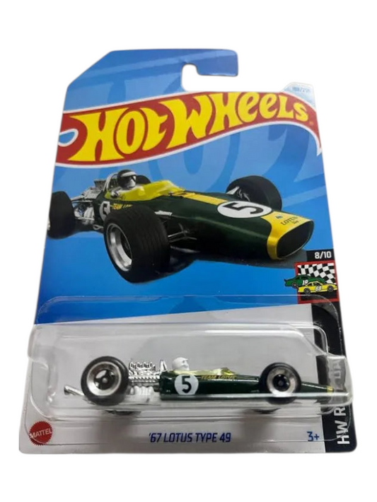 HotWheels 67 Lotus Type 49 Imported Mainline 1:64 Scale