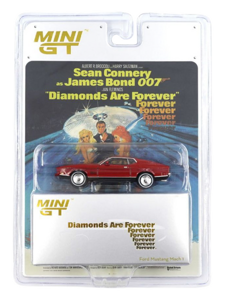 Mini GT James Bond 007 Diamonds Are Forever Ford Mustang Mach 1 1