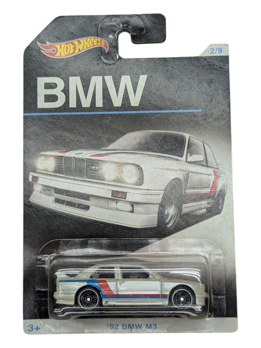Hotwheels '92 bmw m3 imported Card Art mainline 1:64 Scale