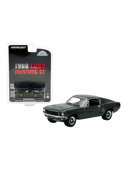 Greenlight Collectibles 1968 Ford Mustang GT Imported Premium 1:64 Scale