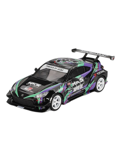 Mini GT Toyota GR86 HKS Type R (2022 Tokyo Auto Salon) Code-1005 1:64 Scale