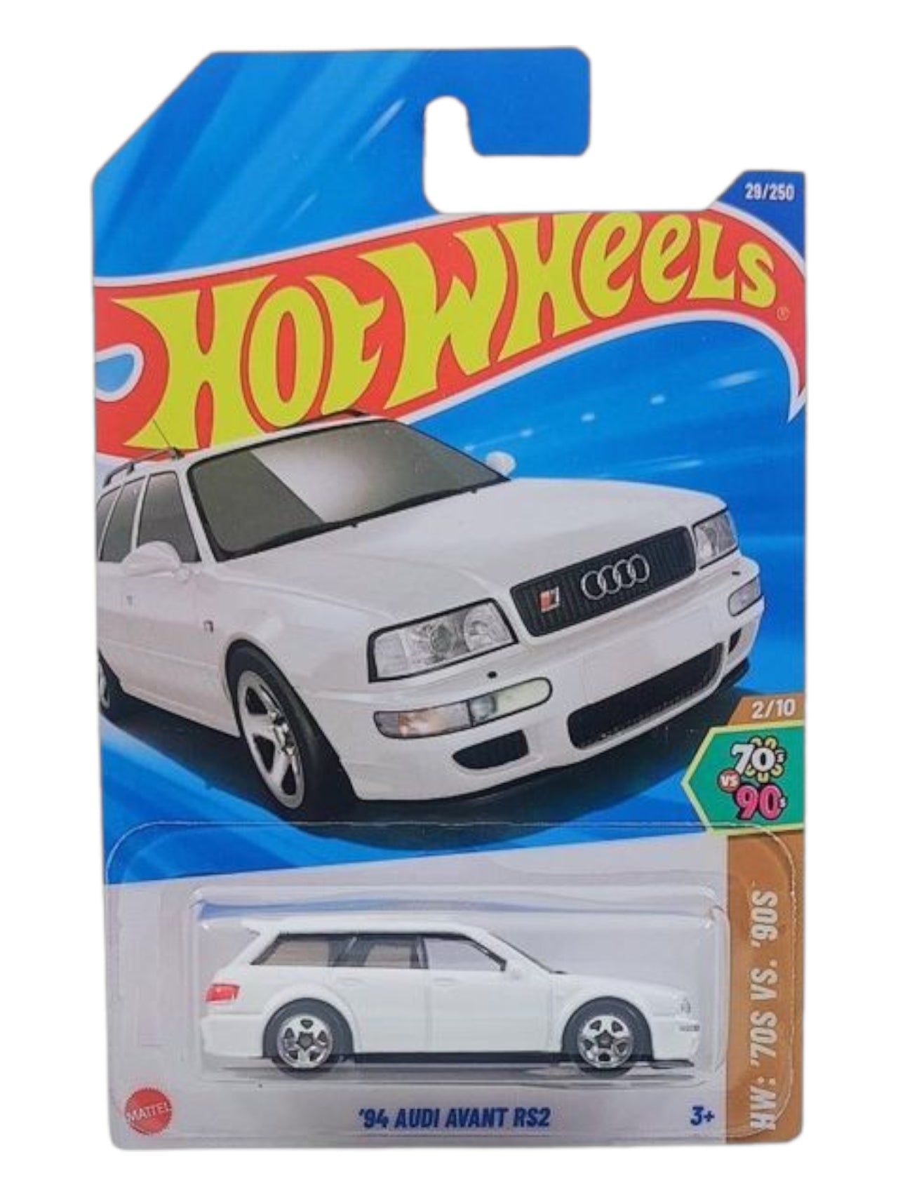 Hotwheels '94 audi Avant rs2 imported mainline 1:64 Scale
