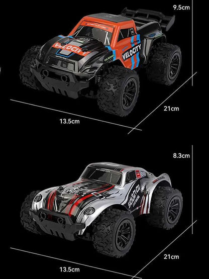 RC Rock Off-Road Monster Truck – 2.4GHz Remote & Mobile App Control, High-Speed 4WD Toy Car speed 15 to 20 Km/h 1:20 Scale