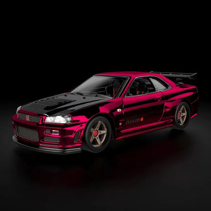 HotWheels RLC Nissan skyline gt-r (Bnr34) Imported 1:64 Scale ( With Protector )