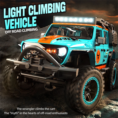 Beast Pro RC Off-Road SUV 2.4GHz Wireless Remote Control Realistic LED Headlight High' Grip Of Road Wheels 1:20 Scale 7.4V Battery ( SG206RO )