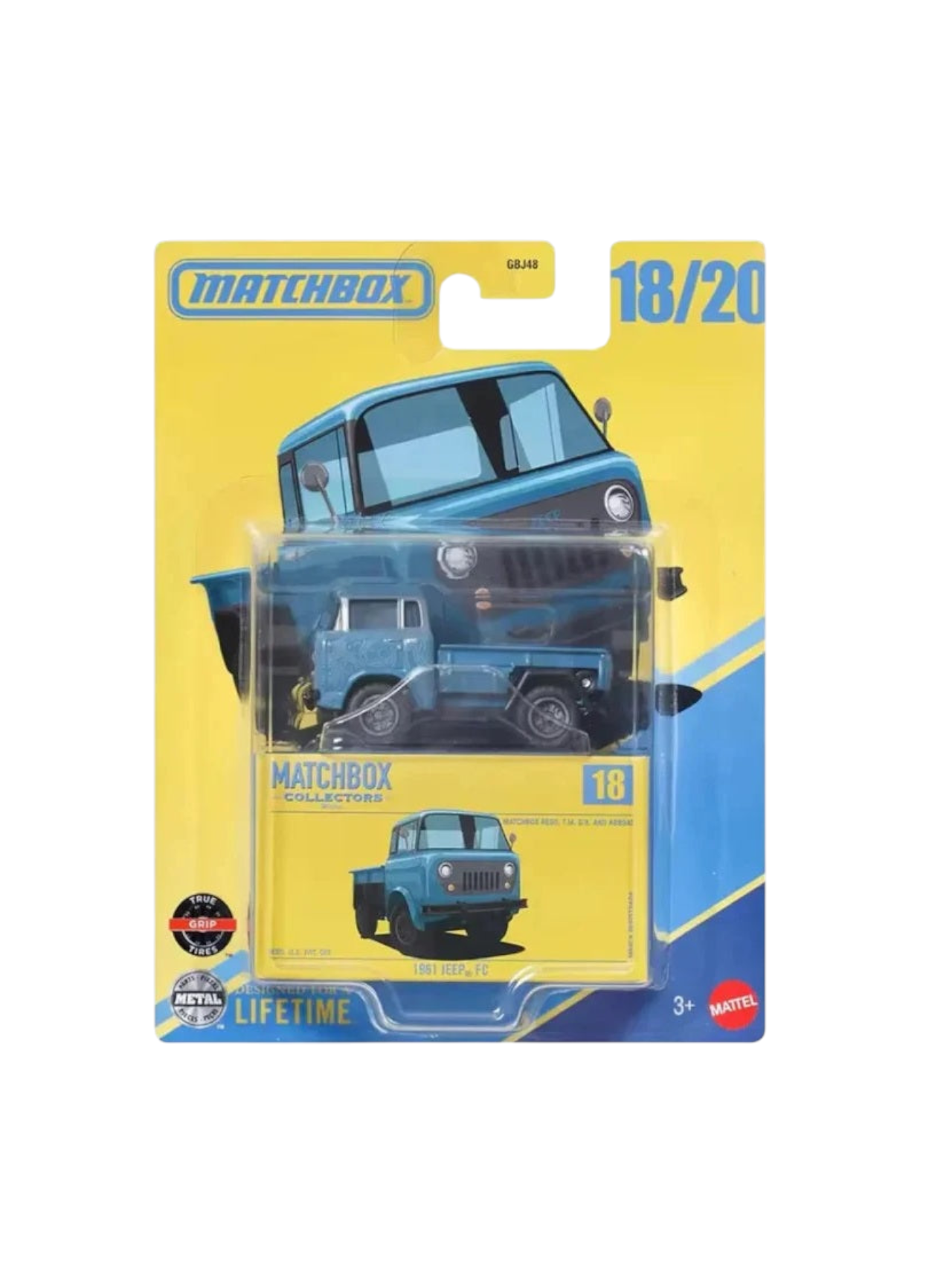 Matchbox Collectors 1961 Jeep FC No 18/20 Imported 1:64 Scale