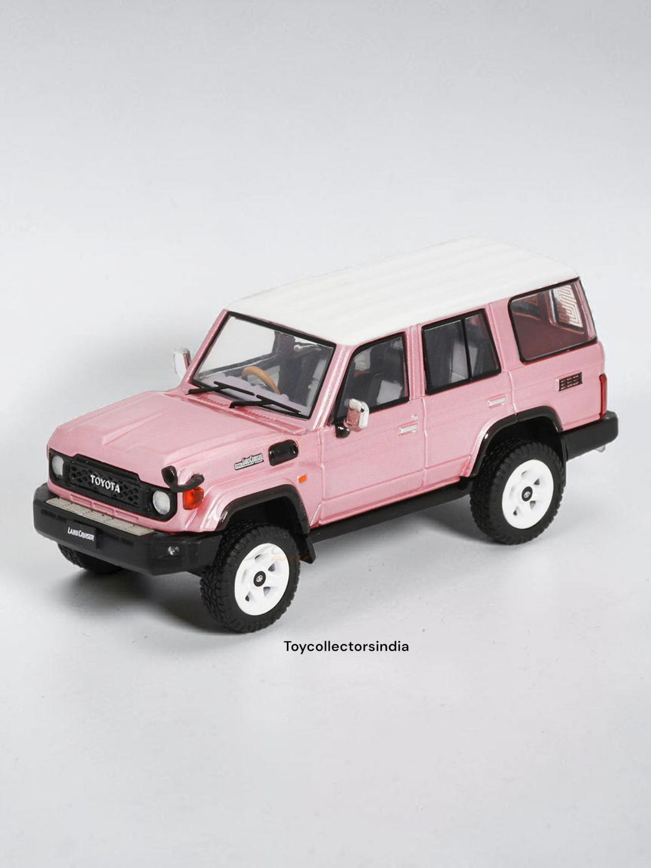 GCD Toyota Land Cruiser ( J76 ) Imported 1:64 Scale Pink Diecast Model Car