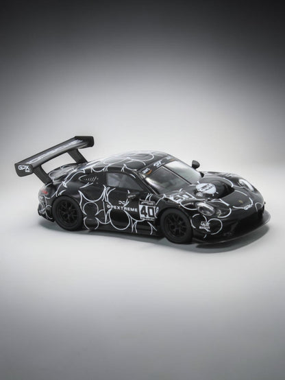 SPARKY"Porsche GT3 R GPX Racing – “The Club” Paul Ricard Practice Edition Die-Cast Model Car 1:64 Scale