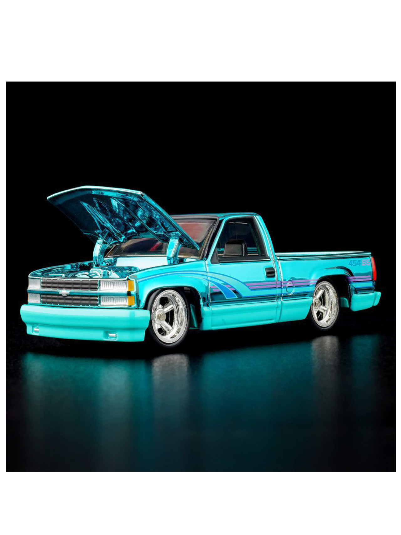 HotWheels 1990 Chevy 454 RLC 1:64 Scale (With Protector)