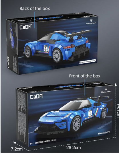 CaDA Maserati GT2 1:24 240PCS