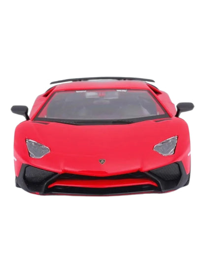 Bburago Lamborghini Aventador SV Coupe (Red) 1:24 Scale