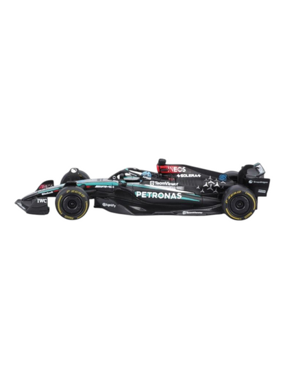 Bburago Formula 1 (F1) AMG Petronas F1W15 E Performance Diecast 1:43 Scale (With Acrylic Case)
