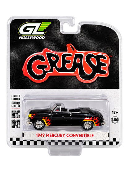 GREENLIGHT Hollywood Grease 1949 Mercury Convertible | Premium Die-Cast Collectible | 1:64 Scale