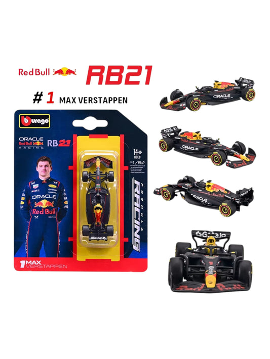 Bburago 2025 formula 1 (f1) max Verstappen no 1 1:64 Scale (blister pack)