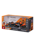 Bburago Formula 1 (F1) Mclaren MCL38 Miami Grand Prix 2024 #4 Lando Norris Diecast 1:24 Scale