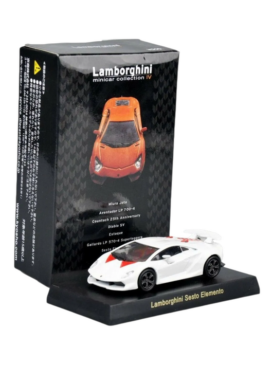 Kyosho Lamborghini sesto Elemento Imported 1:64 Scale