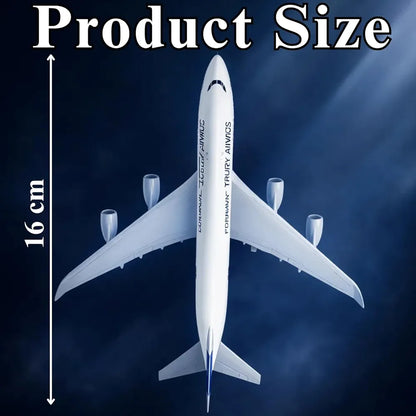 Aircraft Model Western Era Kuwait Airways B747 1:300 Scale Model | 16cm Metal  Airplane (Code 129)