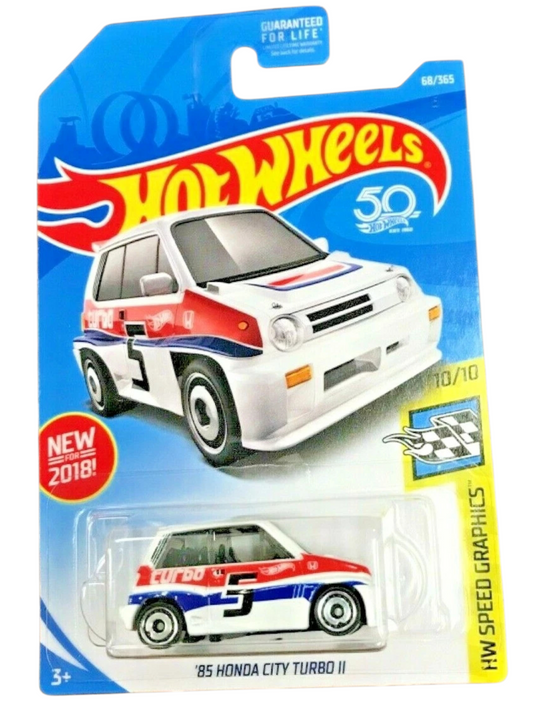 HotWheels 85 honda city turbo Imported mainline 1:64 Scale FJV43-D9C0C