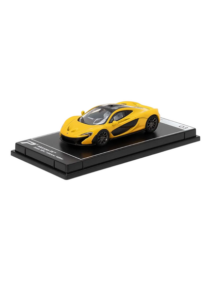 Postercars Hypercar League Collection Mclaren p1 1:64 Scale / Yellow Volcano (No 03)