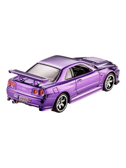 Hotwheels nissan skyline GT-R (R34) RLC 1:64 Scale